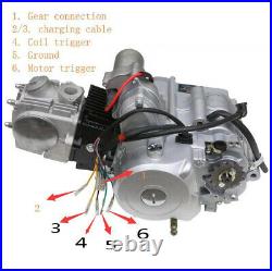 125cc Engine Motor 4 Stroke Electric Start Semi Auto for ATV QUAD BUGGY Go Kart