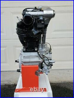 1937 Harley Davidson Knucklehead Engine (completely Restored) (mint Condition)