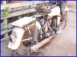 1946 Original Harley Knucklehead Rolling Chassis For Parts Or Restoration Bike
