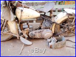 1946 Original Harley Knucklehead Rolling Chassis For Parts Or Restoration Bike