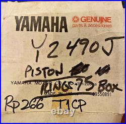 1982-1983 YZ490 3RD O/S (0.75) PISTON KIT, 5X6-11630-31, Genuine Yamaha Parts NOS