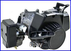 2 Stroke 49cc 47cc Engine Motor Exhaust Mini Pocket Dirt Bike ATV Quad