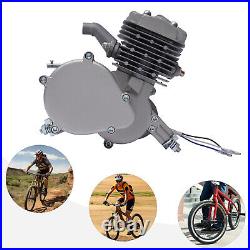 2-Stroke 80cc Cycle Bike Motor Gas Kit Motorized Bicycle Engine Single Cylinder