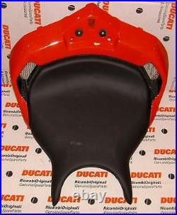 2003-2007 Ducati 749R 999R Monoposto carbon fiber red seat & pan 59520571AA