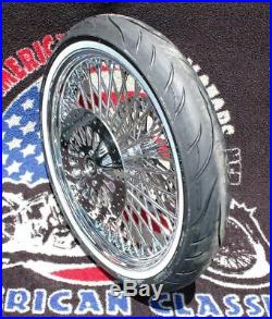 21 X 3.5 52 Mammoth Fat Spoke Wheel 120/70-21 WWW Tire 2008-2020 Harley Touring