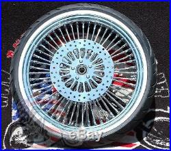 21 X 3.5 52 Mammoth Fat Spoke Wheel 120/70-21 WWW Tire 2008-2020 Harley Touring