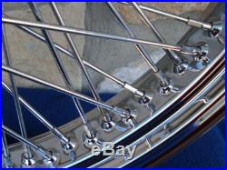 21x3.5 60 Spoke Front Wheel For Harley Ultra Road King Street Glide Touring 0