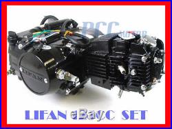 4 UP! LIFAN 125CC Motor Engine XR50 CRF50 XR 50 CT 70 MANUAL H EN18-SET