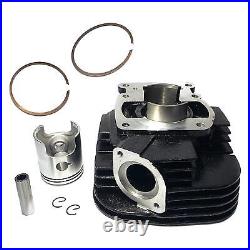 56mm Motorcycle Cylinder Piston Kit Replacement Parts for Yamaha TS125