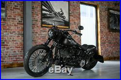 7 LED DAYMAKER für Harley Davidson FAT BOY Softail Heritage Deluxe BLACK