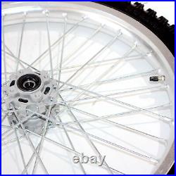 70/100 19 19 Inch Front Wheel Rim Knobby Tyre Tire Trail Dirt Bike Motorcross