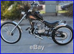 80cc 2-Stroke Cycle Bike Engine Motor Petrol Gas Kit for Motorized Bicycle Silve