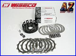92-07 Honda CR250 CR 250 Wiseco Heavy Duty Billet Clutch Basket Fiber Spring