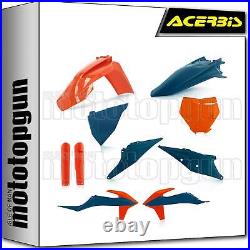 Acerbis Full Plastics Kit Blu Orange Ktm Sx-f 250 2019 19 2020 20 2021 21