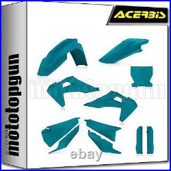 Acerbis Full Plastics Kit Green Metal Husqvarna Tc 125 2019 19 2020 20 2021 21