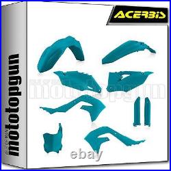 Acerbis Full Plastics Kit Green Metal Kawasaki Kx 250 X 2021 21 2022 22