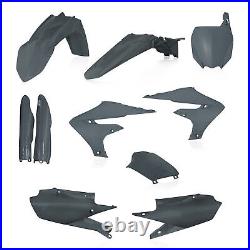 Acerbis Full Plastics Kit Grey Metal Yamaha Yz 450 F 2021 21 2022 22