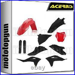 Acerbis Full Plastics Kit Red Black Gas Gas MC 125 2021 21 2022 22