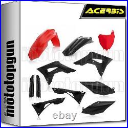 Acerbis Full Plastics Kit Red Black Honda Crf 450 R 2019 19 2020 20