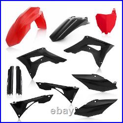 Acerbis Full Plastics Kit Red Black Honda Crf 450 R 2019 19 2020 20