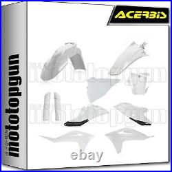 Acerbis Full Plastics Kit White Black Gas Gas Ex 350 F 2021 21 2022 22
