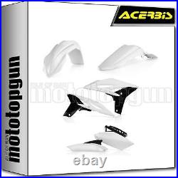 Acerbis Plastics Kit White 2 Yamaha Yz 250 F 2010 10 2011 11 2012 12 2013 13