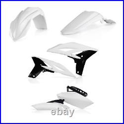 Acerbis Plastics Kit White 2 Yamaha Yz 250 F 2010 10 2011 11 2012 12 2013 13