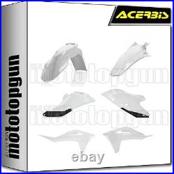 Acerbis Plastics Kit White Black Gas Gas MC 250 F 2021 21 2022 22