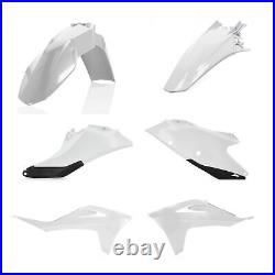 Acerbis Plastics Kit White Black Gas Gas MC 250 F 2021 21 2022 22