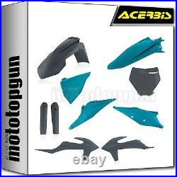 Acerbis x-power engine protector gray green ktm sx 125 2019 19 2020 20 2021 21