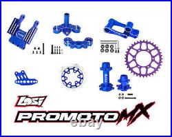 Aluminium Upgrade Parts Set For LOSI 1/4 Promoto-MX Motorcycle RTR, FXR LOS06000