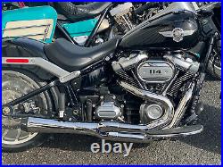 Bassani Road Rage 3 2 Into 1 Chrome Exhaust Pipe M8 Harley Softail Breakout FLFB