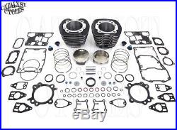Big Bore Kit for Harley Twin Cam Bolt On 110 Big Bore Pistons, Jugs, & Gaskets