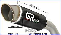 Carbon Exhaust Slip on 51mm 2 GRmoto