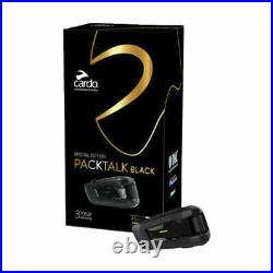Cardo Packtalk Bold Black Special Edition DMC/Bluetooth Motorcycle Headset