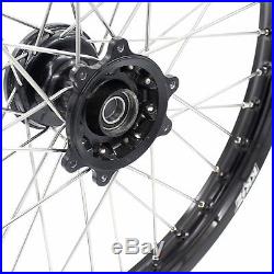 Casting 21/19 MX Wheels Rims Set Kit Honda Cr125r Cr250r Crf250r Crf450r 02-12