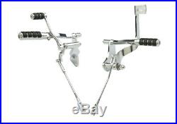 Chrome Forward Controls with Pegs & Levers 1991-2003 Harley Sportster XL 1200 883