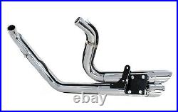Chrome Staggered Shortshots Short Shots Exhaust Drag Pipes Harley Dyna FXD 91-05