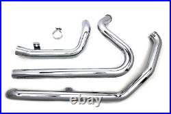 Chrome True Dual Crossover Exhaust Header Pipes Harley Dresser Touring 2010-2016