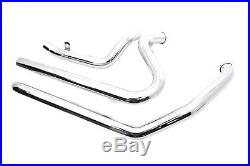 Chrome True Duals Crossover Exhaust Header Pipes Harley Dresser Touring Blems