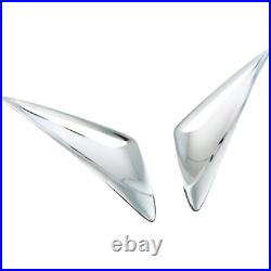 Chrome Windshield Garnish Vent Accents For Honda Goldwing GL1800