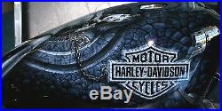 Custom Motorcycle Painting On Your Tins Harley Girl gas tank freehand airbrush