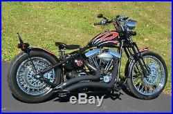 DNA 2 Under 20 Black Springer Front End Harley Sportster Chopper Softail Dyna