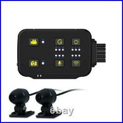 DVR Dash Cam Dual Lens Emergency Lock G-sensor Function Portable Recorder
