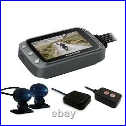 Dash Cam 1080P 1080P 12-24 To 5V 1A 3.0 Inch IPS ABS Plastic Motorcycle