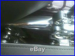Detachable Backrest Sissybar Flat luggage Rack Harley Davidson Touring 97-08 2