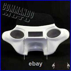 Detachable Batwing Fairing 6x9 Speakers Stereo For Harley Road King FLHRC 94-17