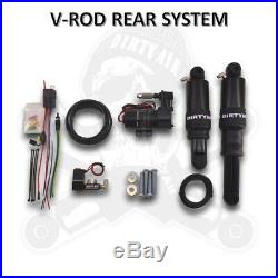 Dirty Air V-Rod Night Rod Rear Air Suspension System 01-17 Harley V-Rod