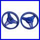 Durable Motorcycle Front + Rear Wheel Replace for PW50 Glossy Blue
