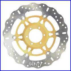 EBC MD2001XC Motorcycle Motorbike Front Left Brake Disc Gold / Silver 299mm